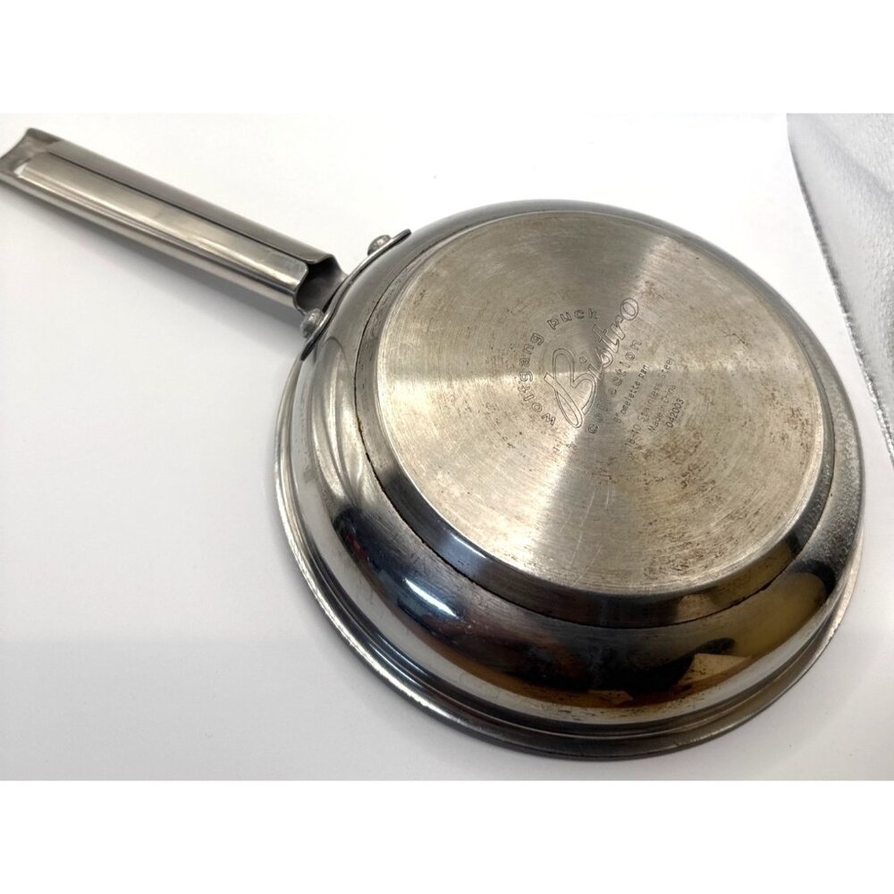 Wolfgang Puck Bistro Collection 8” Omelet Pan 18-10 Stainless Steel